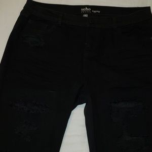 Ny&Co Soho Distressed Leggings